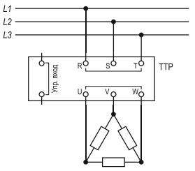 Трехфазная нагрузка. Схема подключения «треугольник».jpg