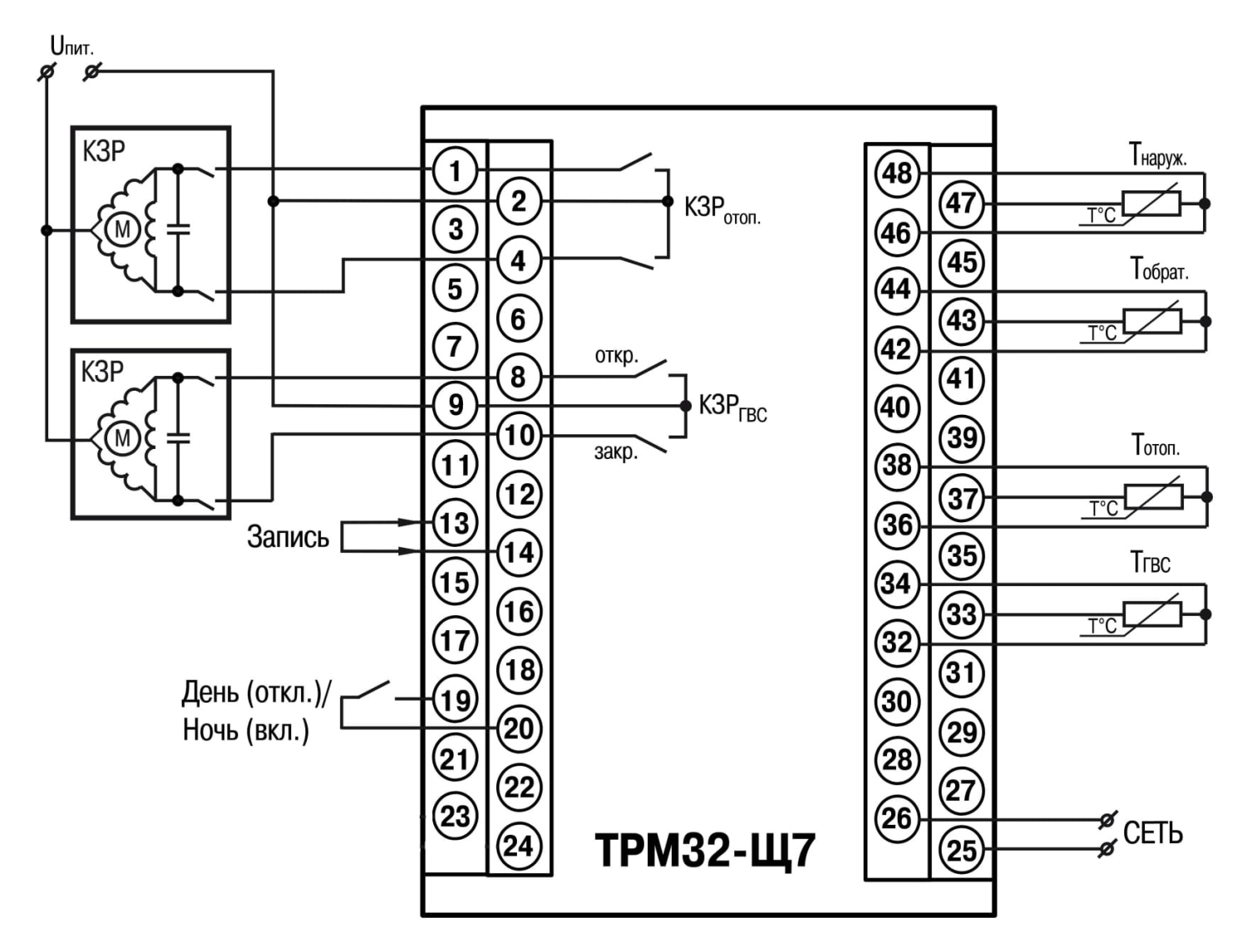 Общая схема подключения ТРМ32-Щ7.jpg