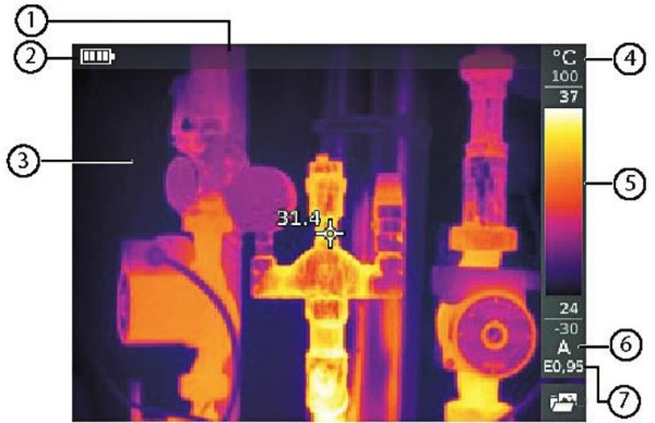 testo 865 экран