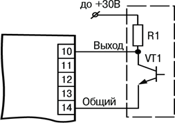 Подключение датчиков с питанием от ВИП