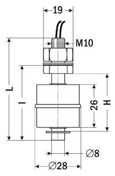 Габаритные размеры ПДУ-Н101-45