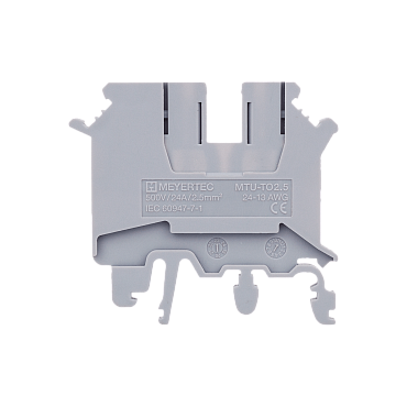MTU-TO2.5 Клемма винтовая трехпроводная, 2.5 мм²
