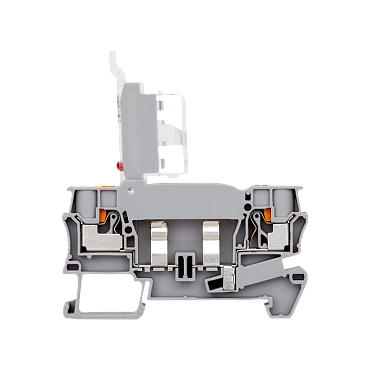 MTP-4F24 Клемма push-in с держателем предохранителя, 4 мм², индикация 24В