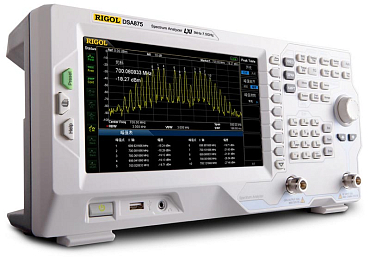 DSA875 анализатор спектра
