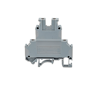 MTU-D4 Клемма винтовая двухуровневая, 4 мм²