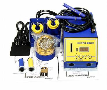 HAKKO FX-952 ESD двухканальная монтажная паяльная станция