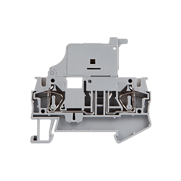 MTS-4F24 Клемма пружинная с держателем предохранителя, 4 мм², индикация 24В