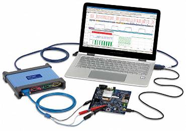 цифровой запоминающий USB-осциллограф высокого разрешения