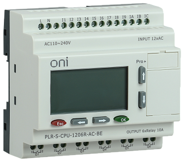 PLR-S. CPU1206(R) 220В AC с экраном ONI