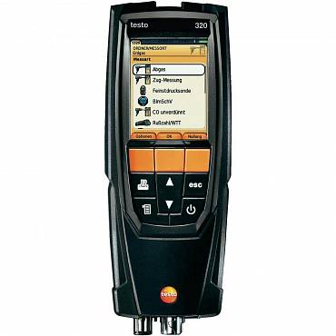 testo 320 без H2-компенсации + testo 510i комплект газоанализатора и манометра