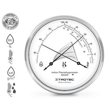 Trotec BZ22M Измерители температуры и влажности портативные (термогигрометры)