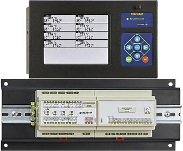 Термодат 29M6/4Р/485/8Gb/F/Eth-РВ/12УВ/12Р/12Р - измеритель-регистратор