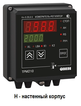 ТРМ210-Н.РТ - измеритель ПИД-регулятор с интерфейсом RS-485