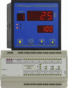 Термодат-22М5 - многоканальный измеритель-сигнализатор температуры