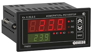 ТРМ202-Щ2.УУ -  измеритель-регулятордвухканальный с интерфейсом RS-485