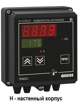 ТРМ201-Н.У - измеритель-регулятор одноканальный с интерфейсом RS-485