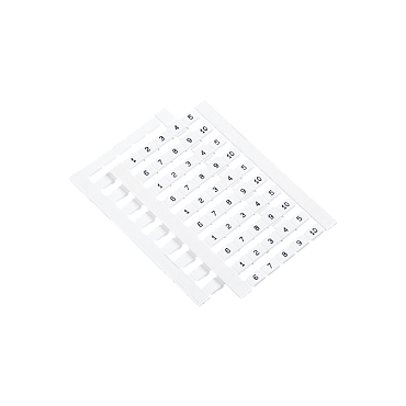 MTS-6M1100 - Маркировка пружинных клемм 6, 10, 16 мм², 1-100 (уп. 100 шт.)