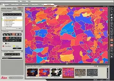 Leica Grain Expert - ПО для анализа величины зерна в сталях и сплавах