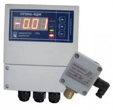 ИДМ-016-НВ - измеритель давления с выносным датчиком настенного исполнения
