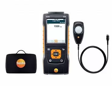 testo 440 Люкс-комплект - комплект для измерения уровня освещенности на рабочем месте