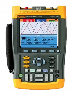 Fluke 199C - осциллограф-мультиметр (скопметр)