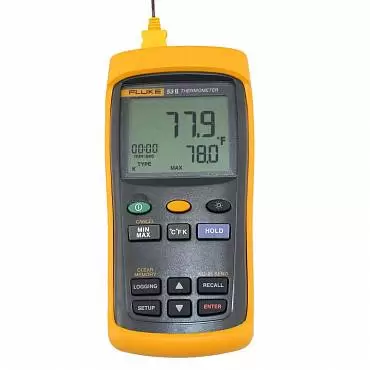 Fluke 53 II - одноканальный цифровой термометр