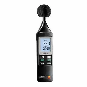 testo 816 - шумомер