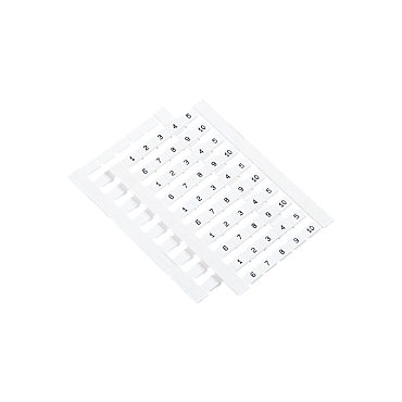 MTS-6MC - Маркировка пружинных клемм 6, 10, 16 мм², пустая (уп. 100 шт.)