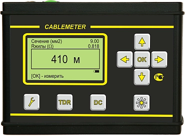 CableMeter - прибор для измерения длины и входного контроля кабеля