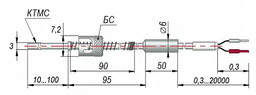 ДТП464 - преобразователь термоэлектрический